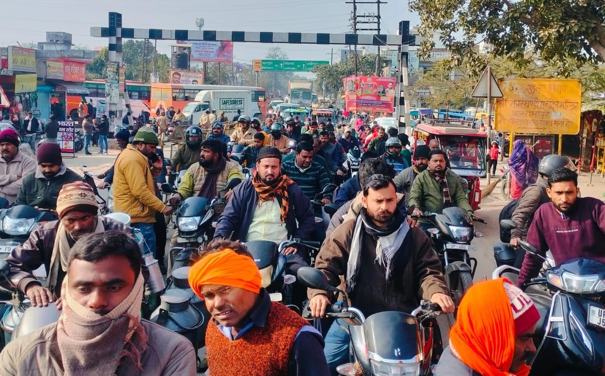 An overbridge will be constructed at the Jharkhand railway crossing at a cost of 3.2 billion