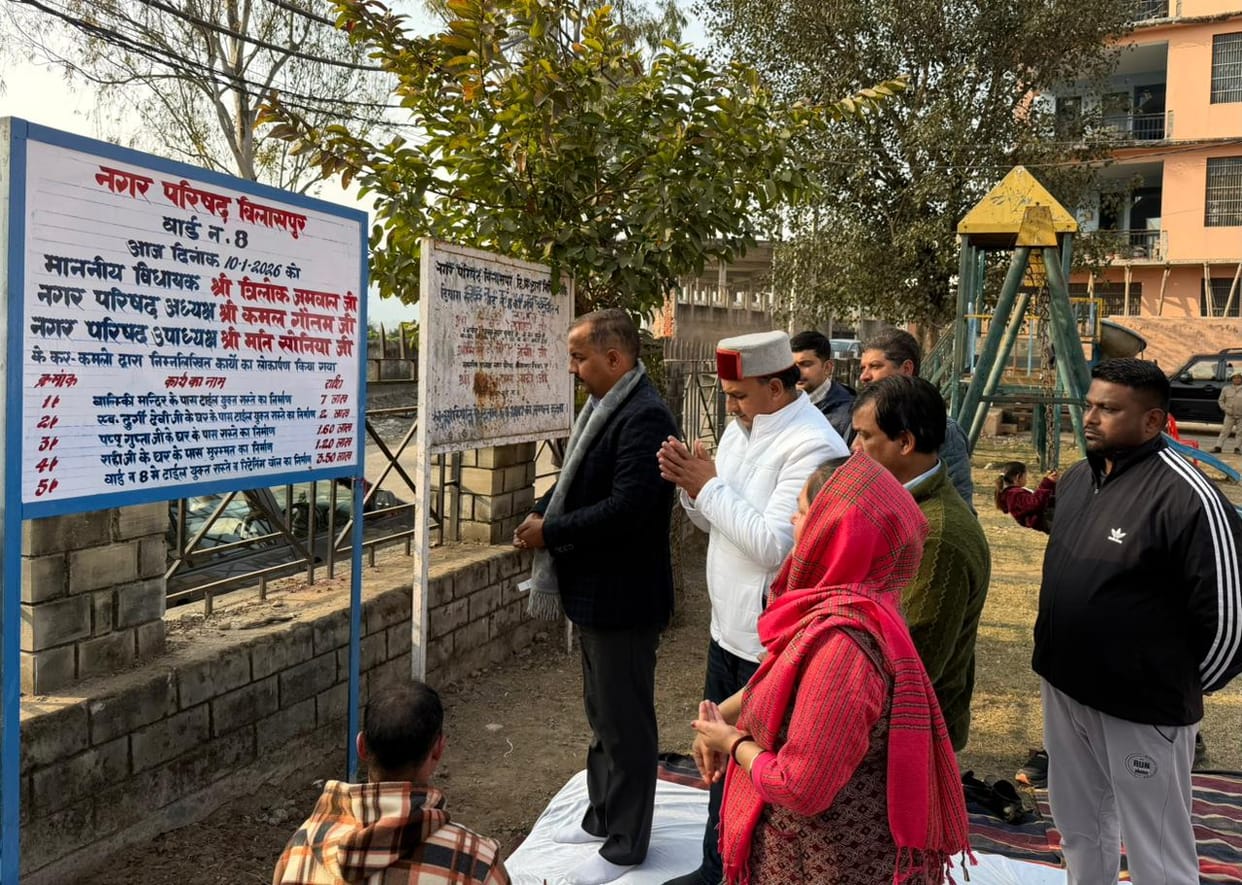 Development works worth Rs 1 crore dedicated to the public in various wards of the city