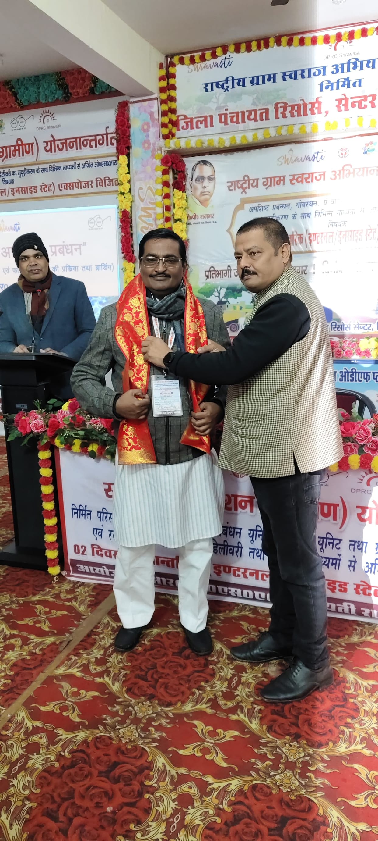 The village head of Sehuda went to Shravasti for an exposure visit.