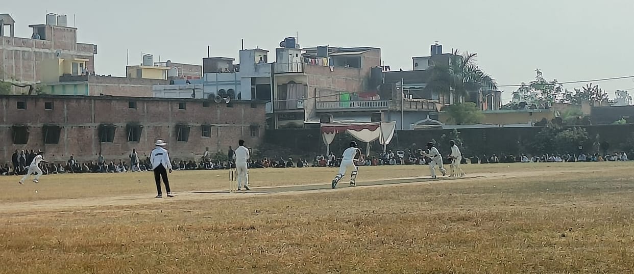 Noida beat Ayodhya by 13 runs in a thrilling match.