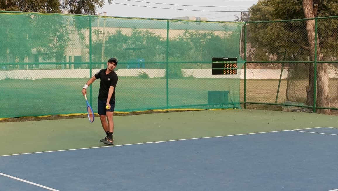 The Sports University reached the quarter-finals in the North Zone Inter-University Tennis Championship.