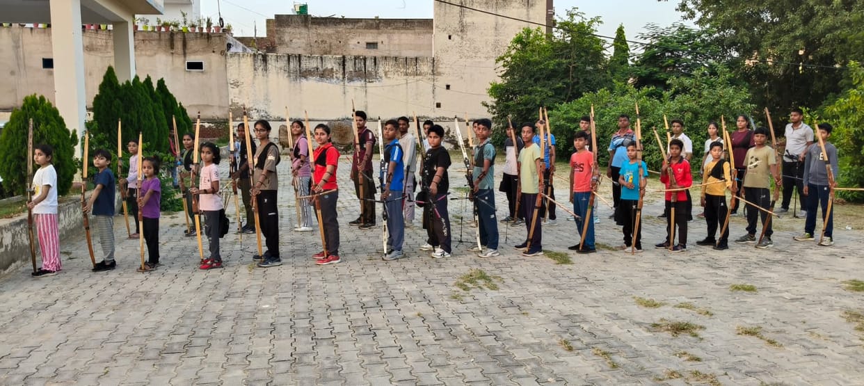 Archery players won 16 medals.