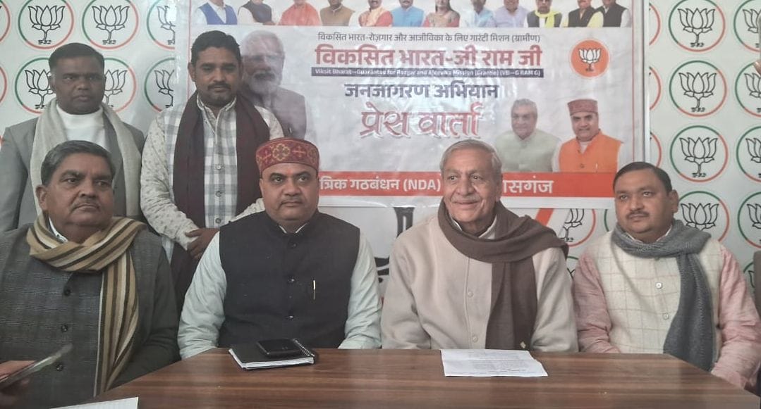 "Congress and SP are irritated by the name of Lord Ram."