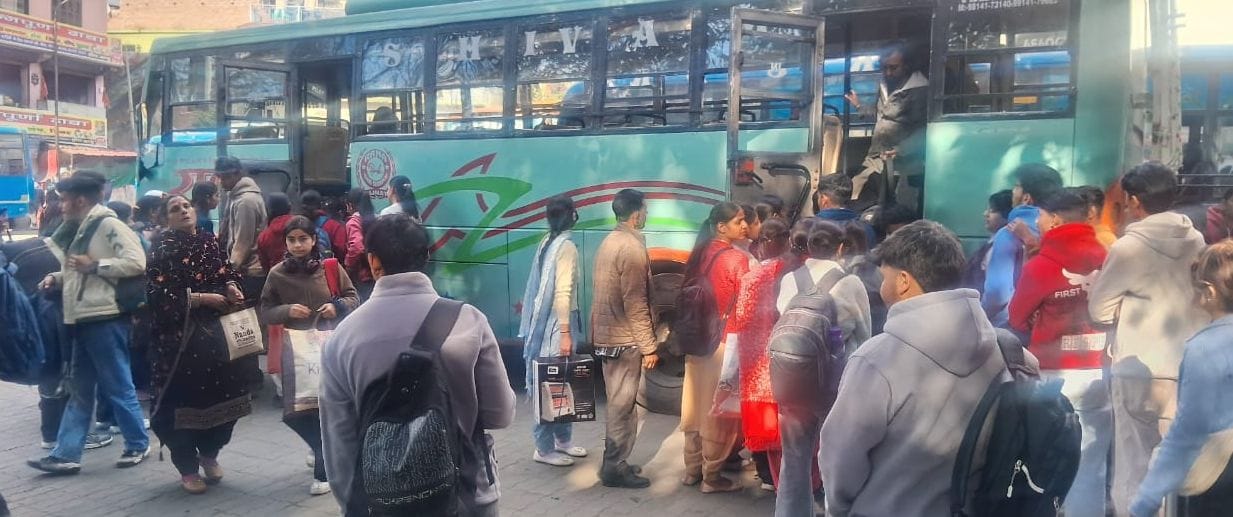 HRTC's dilapidated buses are inviting accidents in Jogindernagar.