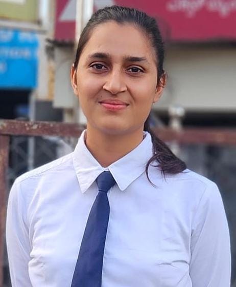 Pushpanjali, daughter of a farmer, became a sub-lieutenant in the Navy.