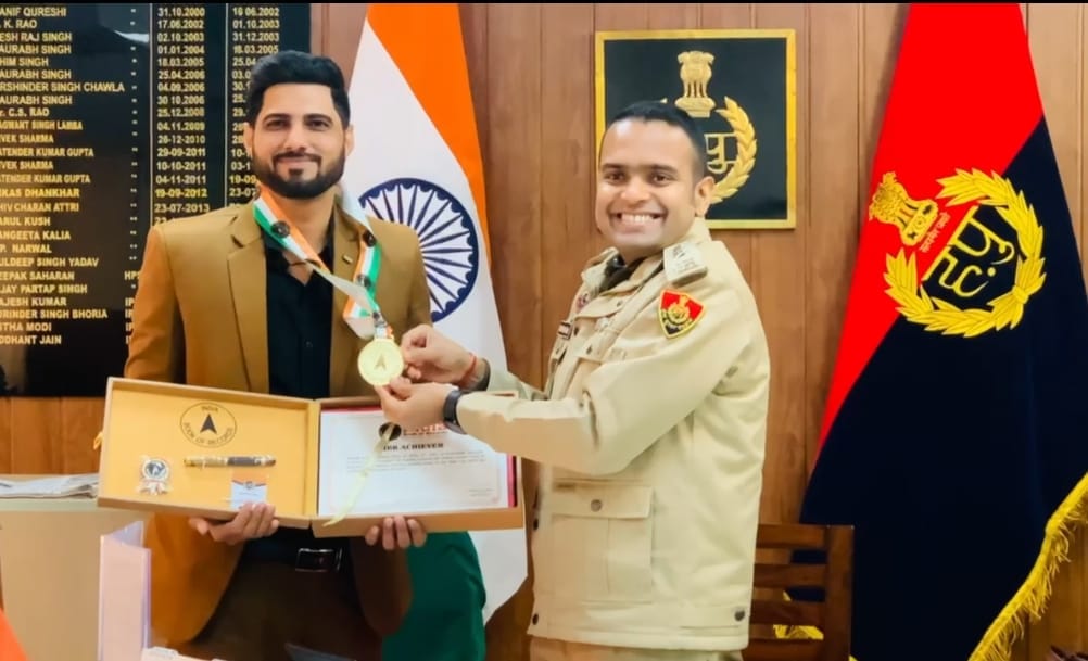 Deepak, coach of the disabled cricket team, has been registered in the India Book of Records