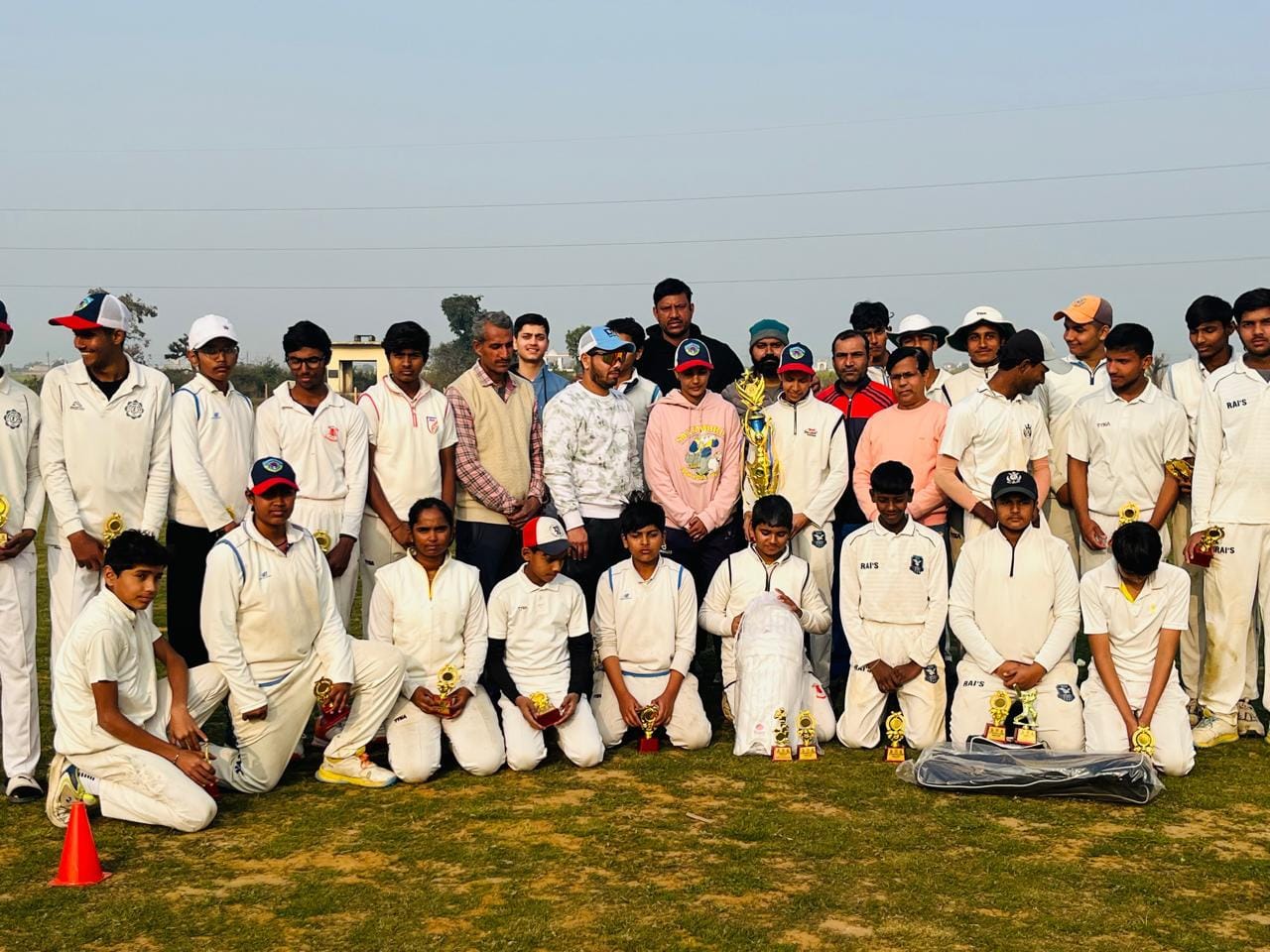 Srivanya Cricket Academy won the three-match series