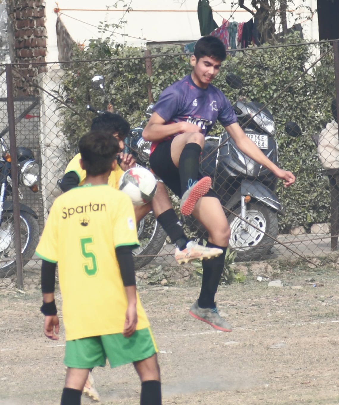 Spartan and ABCD Football Club won the matches