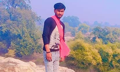 Bihar Saharsa Road Accident Speeding Scorpio crushes bike rider to death Driver flees leaving vehicle behind