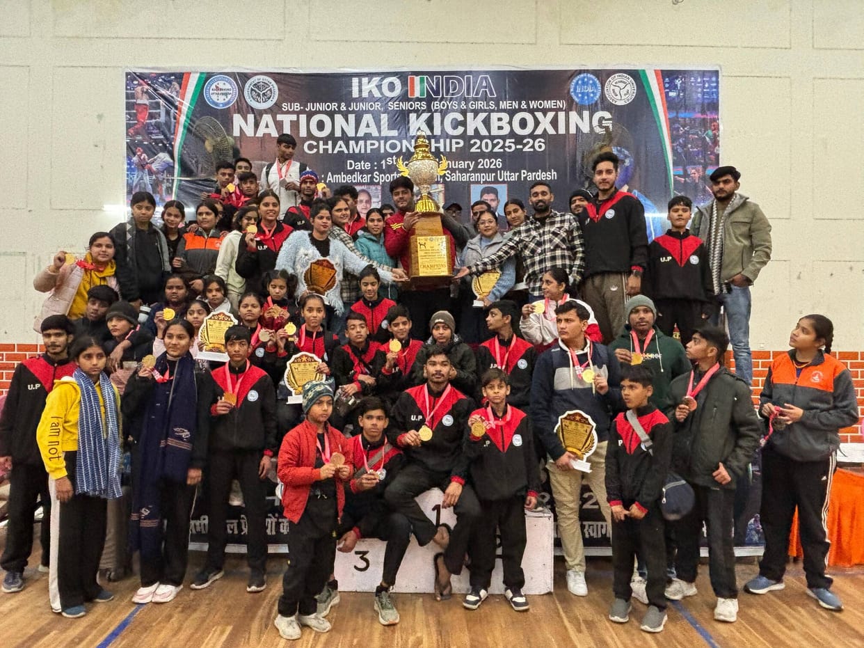 Agra players hoisted the flag in the national competition