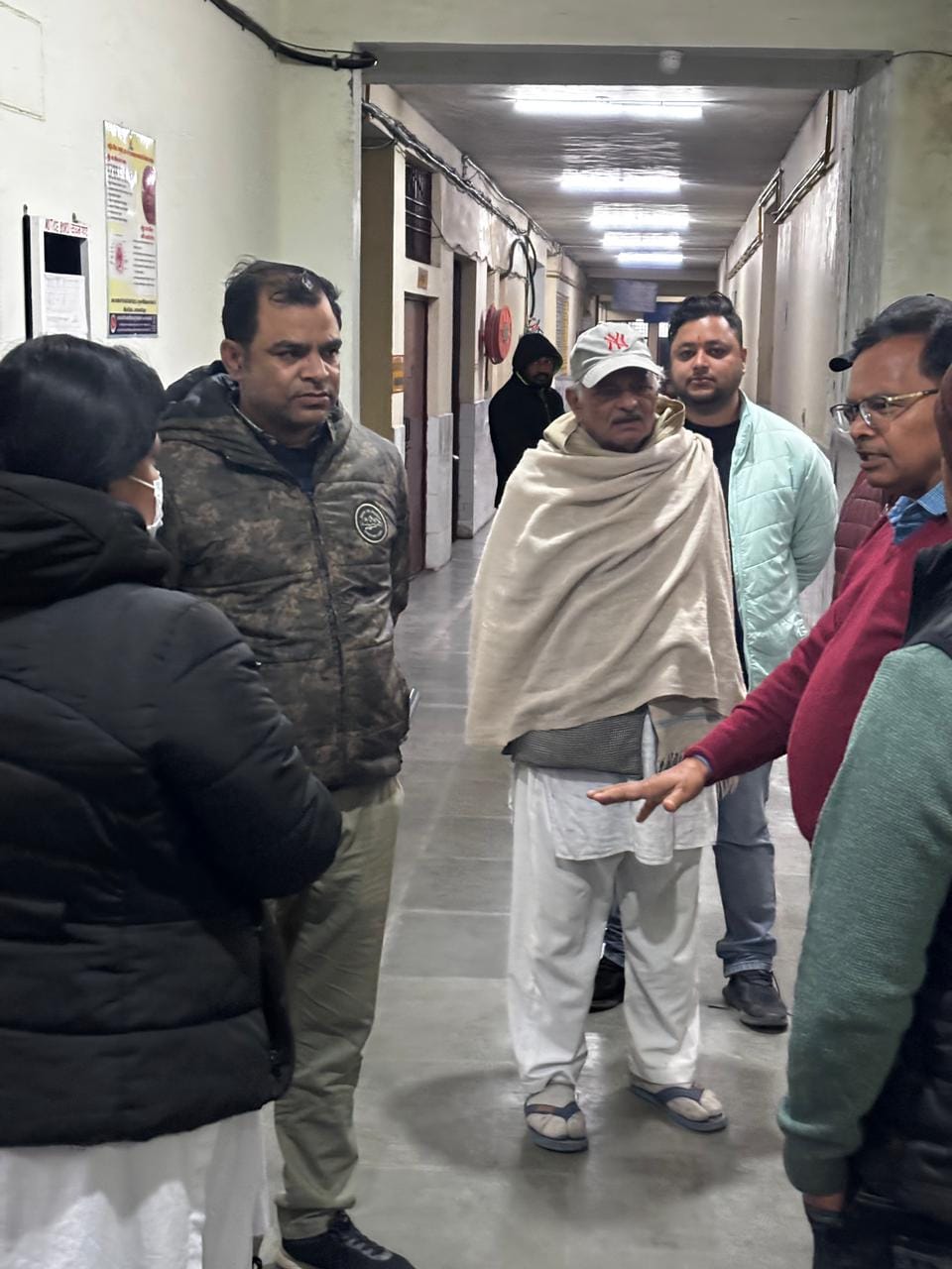 Took feedback on health facilities from patients and attendants