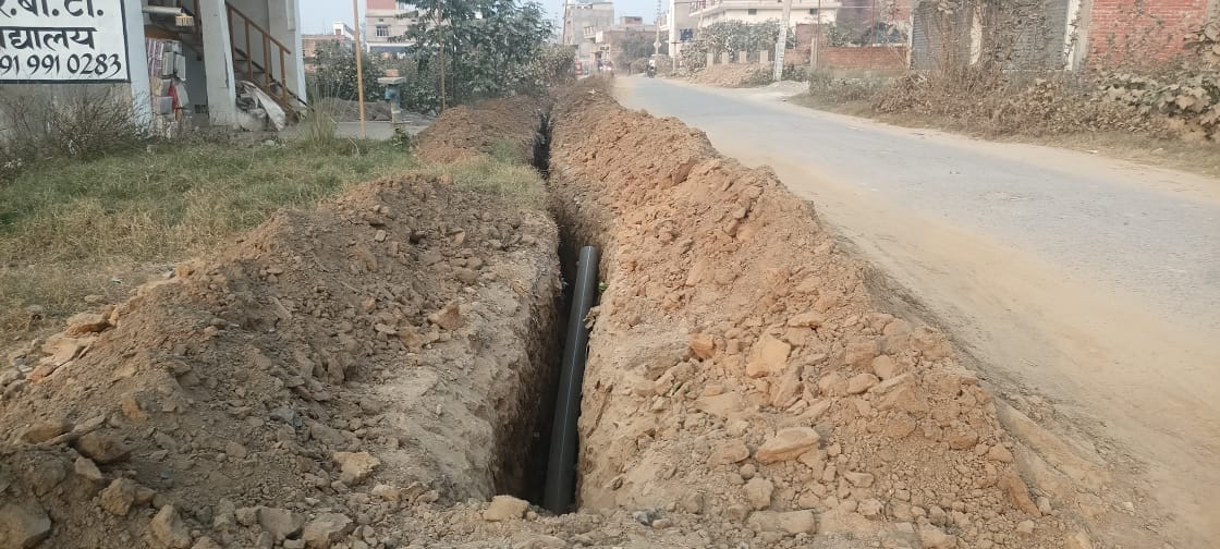 Efforts begin to ensure clean drinking water; a new pipeline will be laid in the city.