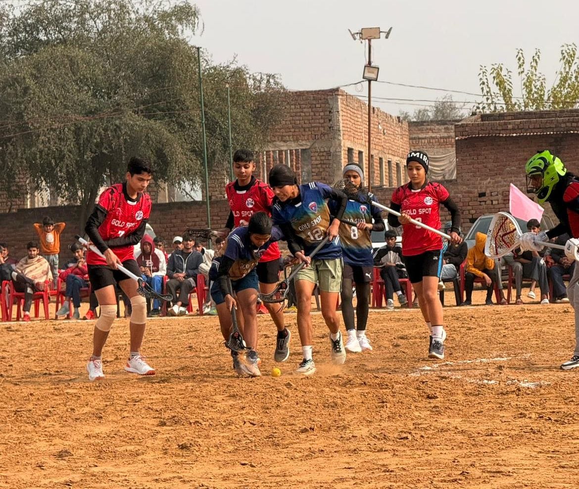 The Jind team reached the semi-finals of the 3rd Haryana Junior Lacrosse Competition.