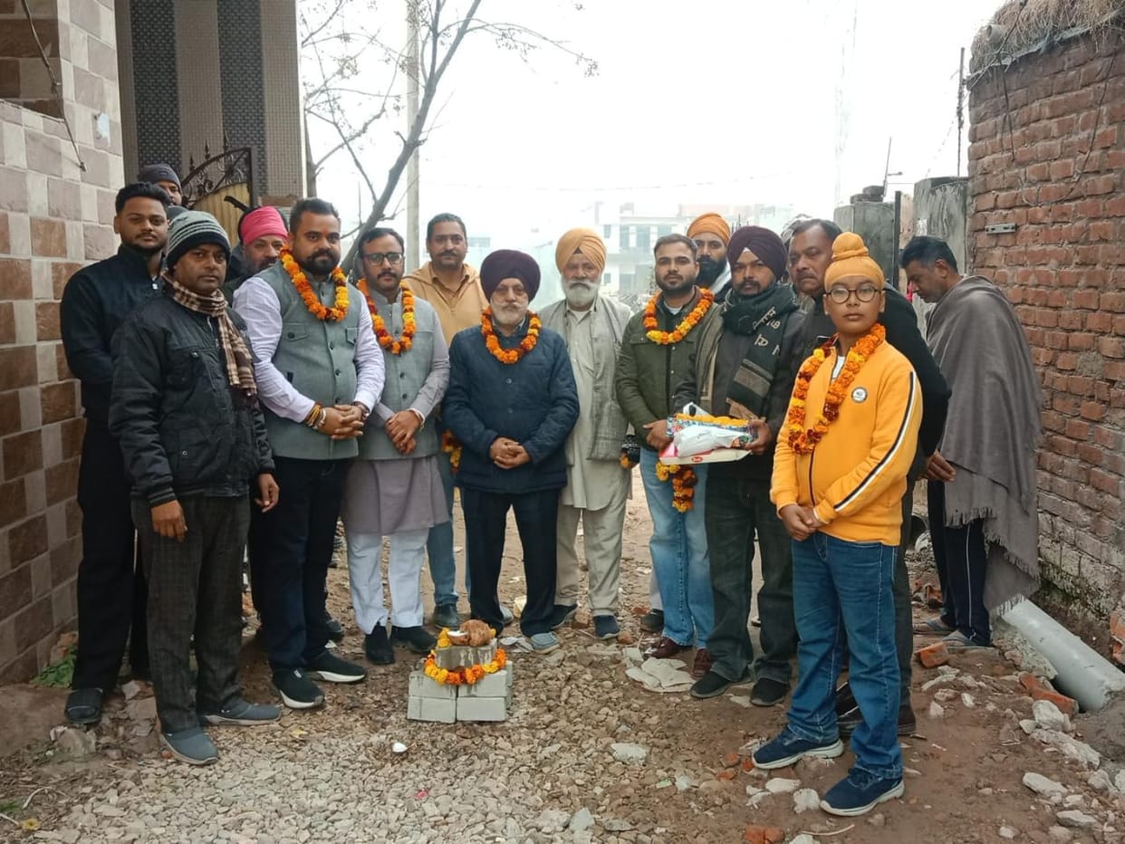 Municipal Chairman started the construction of the main street of Ward 5.