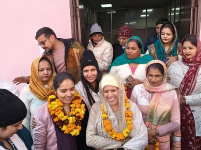 Monica Anand was unanimously elected as the Vice Chairperson of the municipal council.