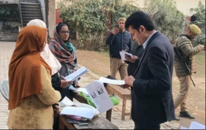 BLOs read the list at the booths, officers and MLAs were seen active