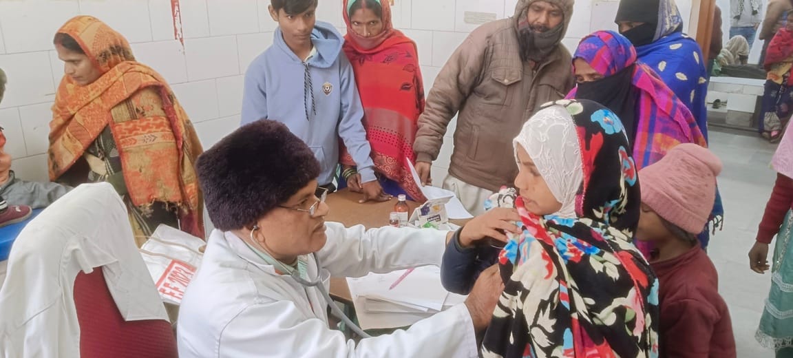 Children are falling ill with pneumonia during the winter.