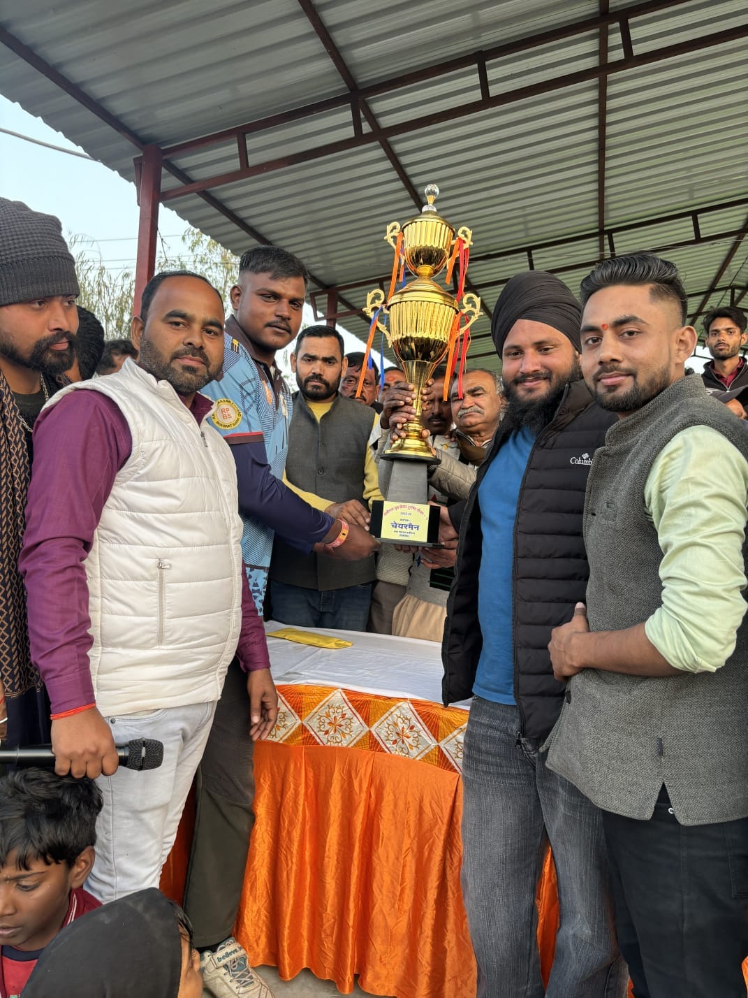Youth activity in district.