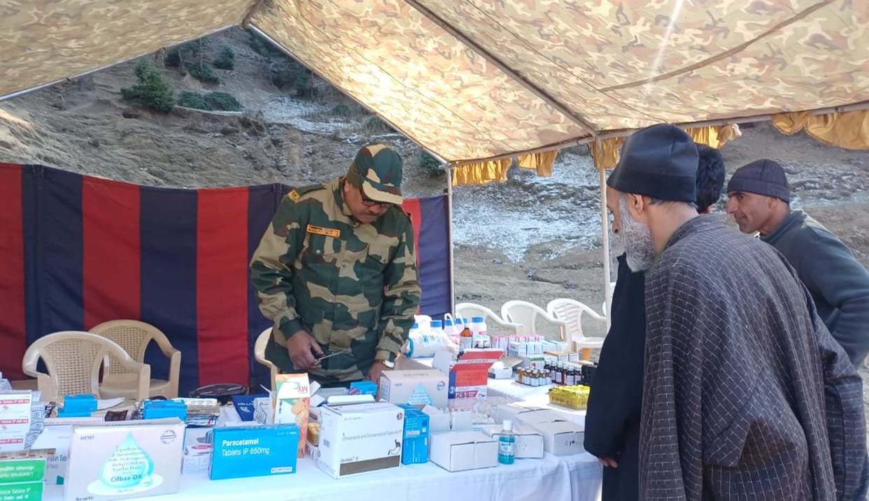 Kupwara, BSF, Held Medical Camp