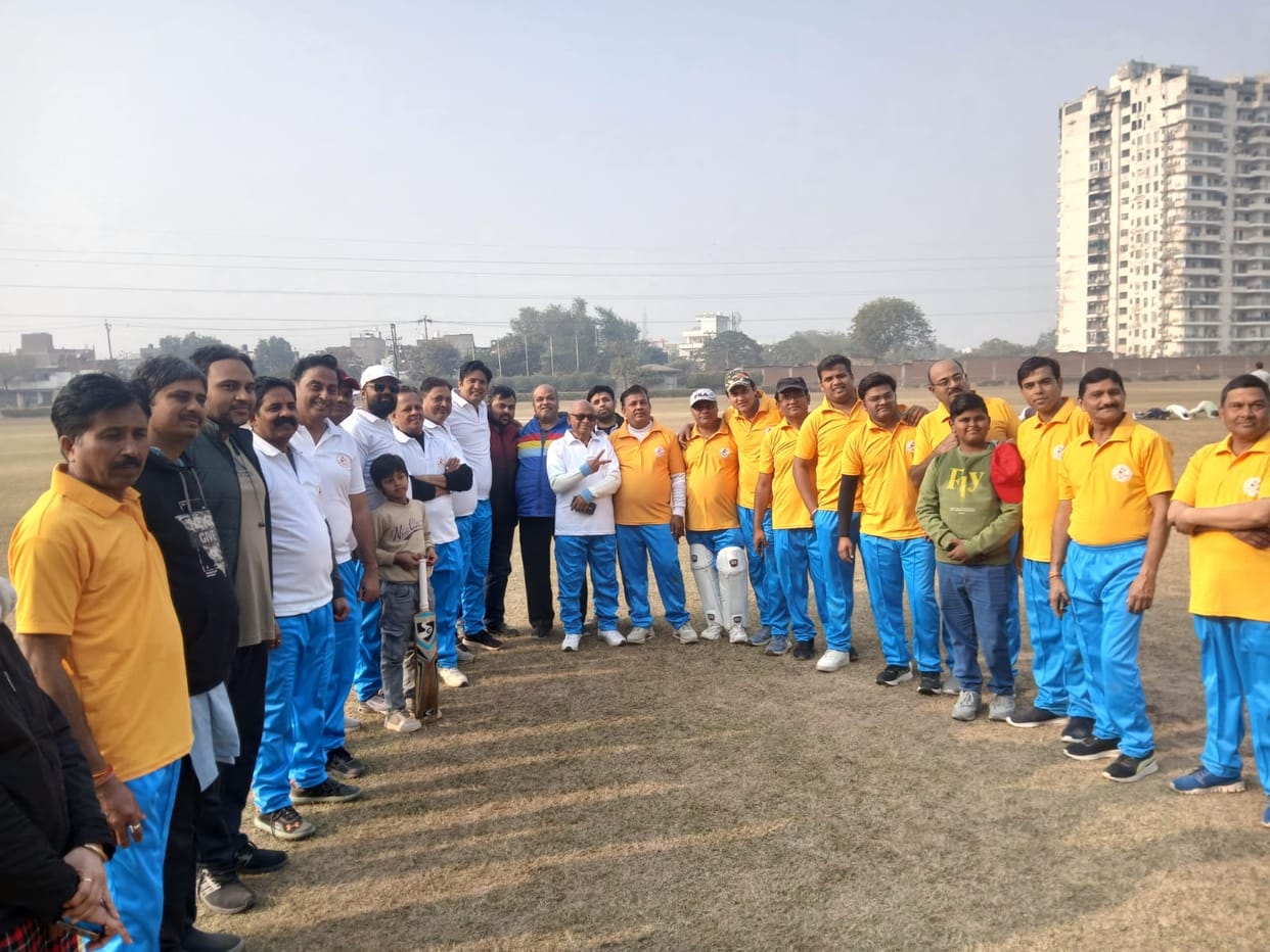 Chitransh Eleven's Yellow team won the cricket friendly match.