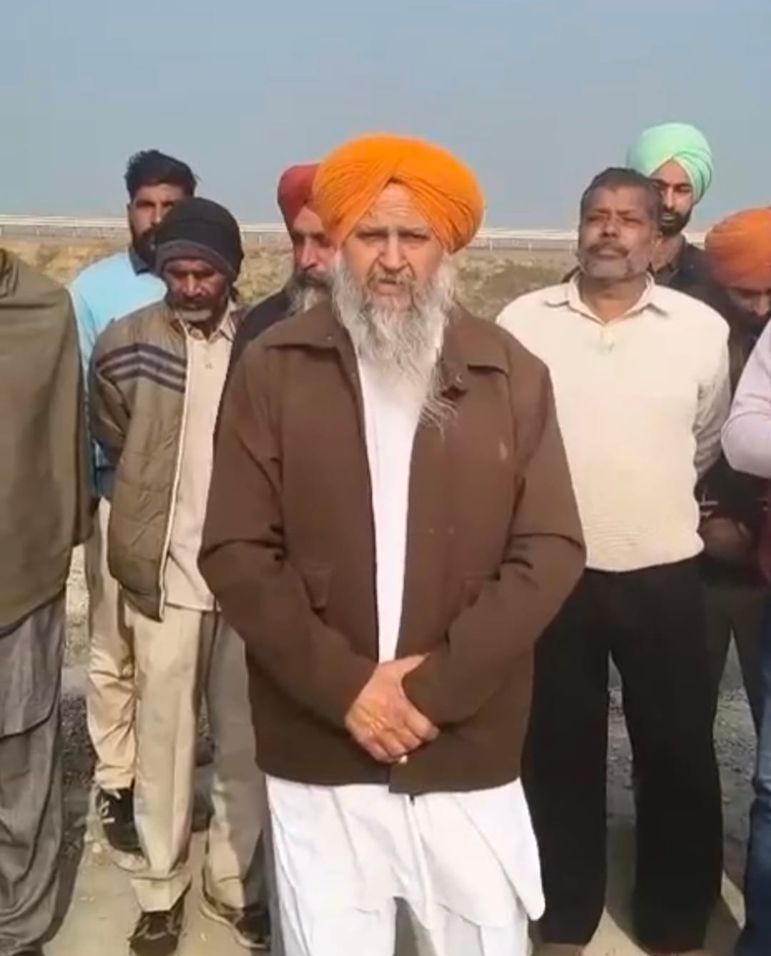 First the Ambala-Shamli highway, now the Chaduni group has stopped the work on the ring road.