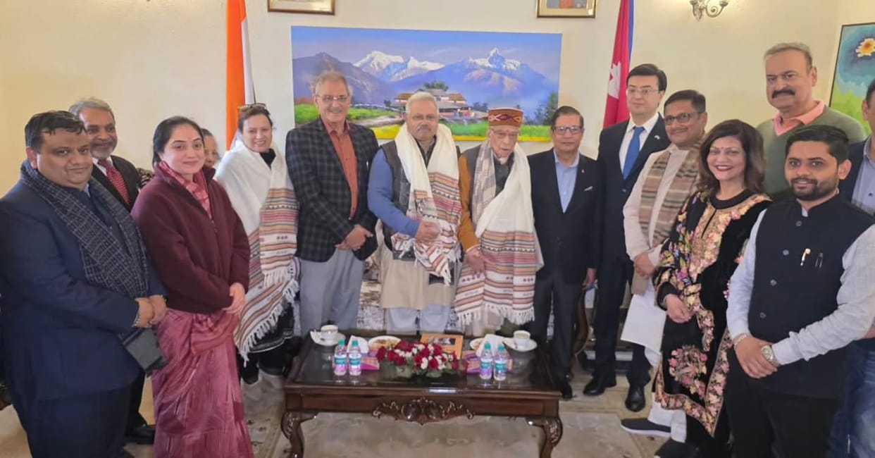 Leh, LG Kavinder Gupta, Participate, Programme, Nepal Embassy