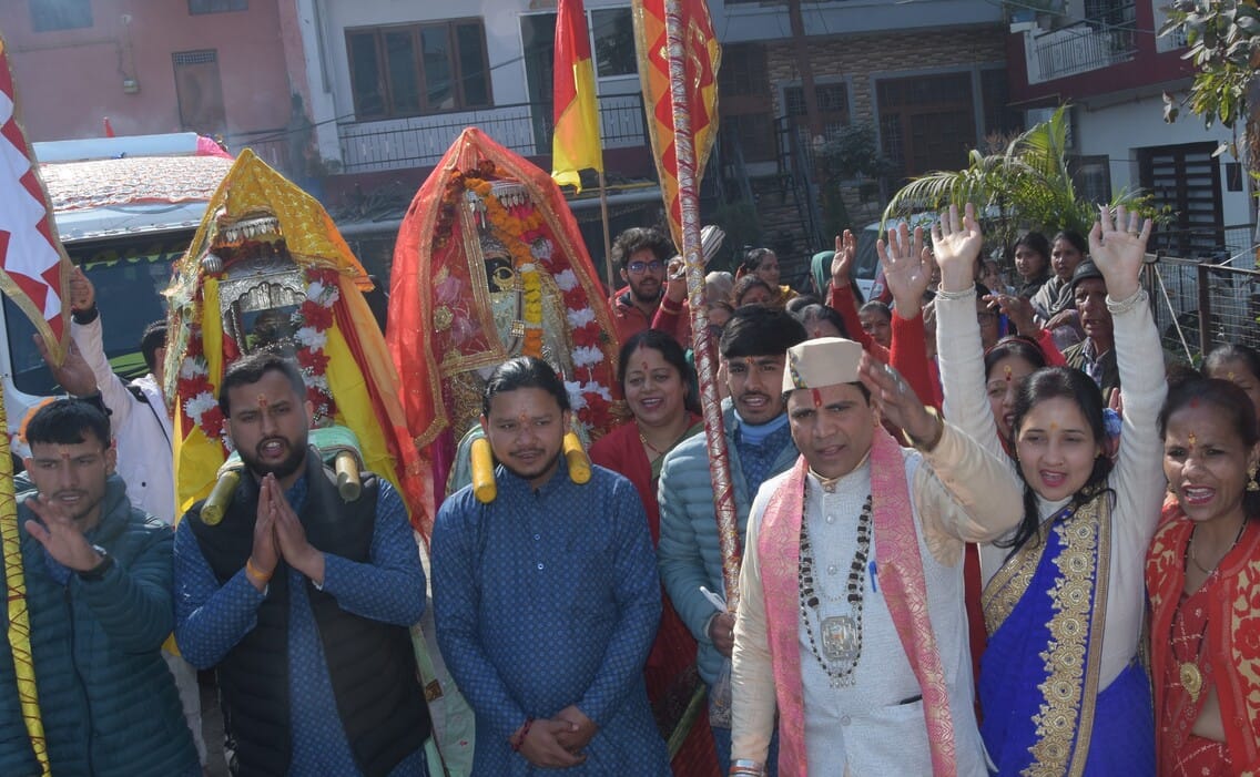Inauguration of Maa Dhari Devi and Lord Shri Nagraj Dev Doli