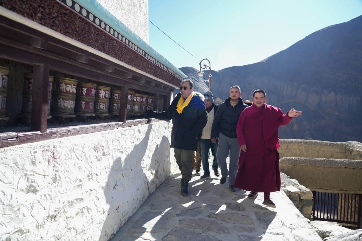 Leh, Chief Secretary, Aashish Kundra, Visit Lamayuru Mathh