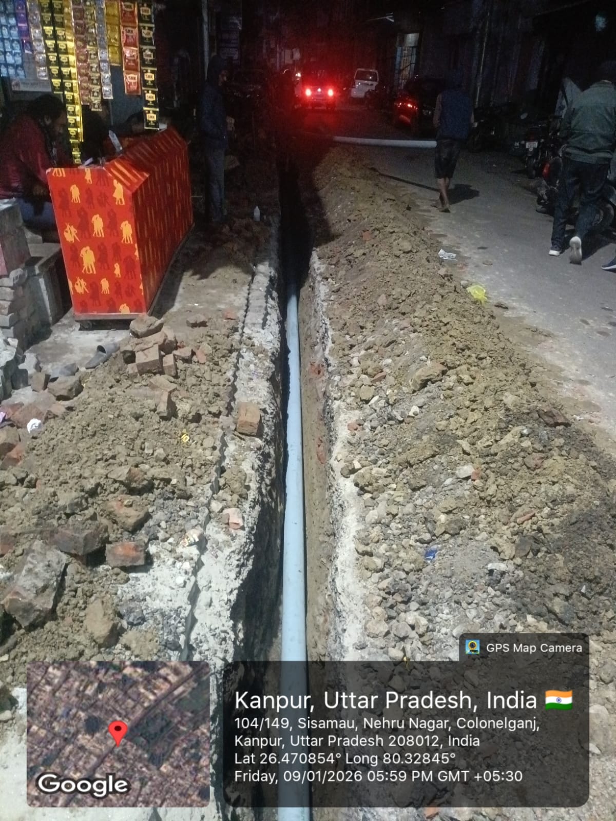 The problem of dirty water will end, new pipelines are being laid.