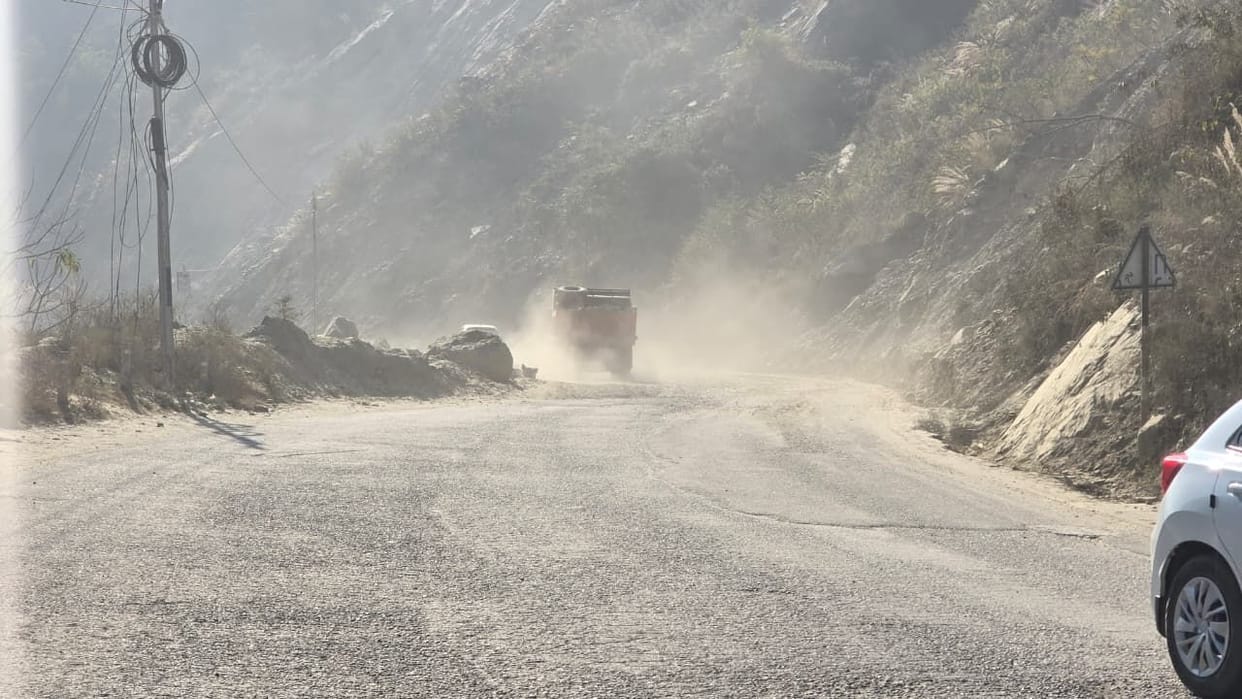 The condition of the road in Nau Mile is bad, it could not be repaired.