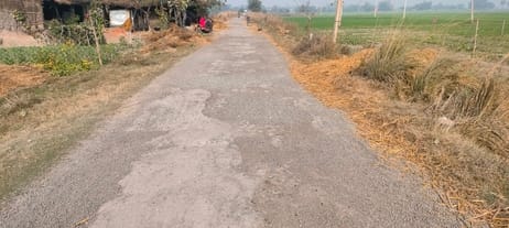 The gravel started coming loose as soon as the repair work was completed.