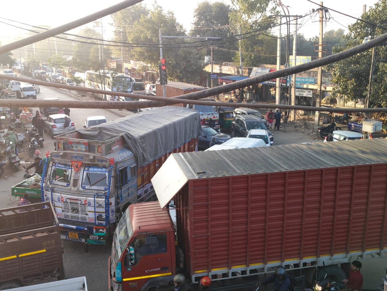 Demand for widening of Sohna-Nandrampur Bas Road