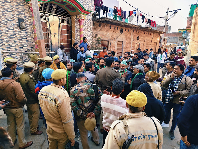 At least let us share the grief of our loved ones, grieving relatives targeted the police administration and the BJP government.