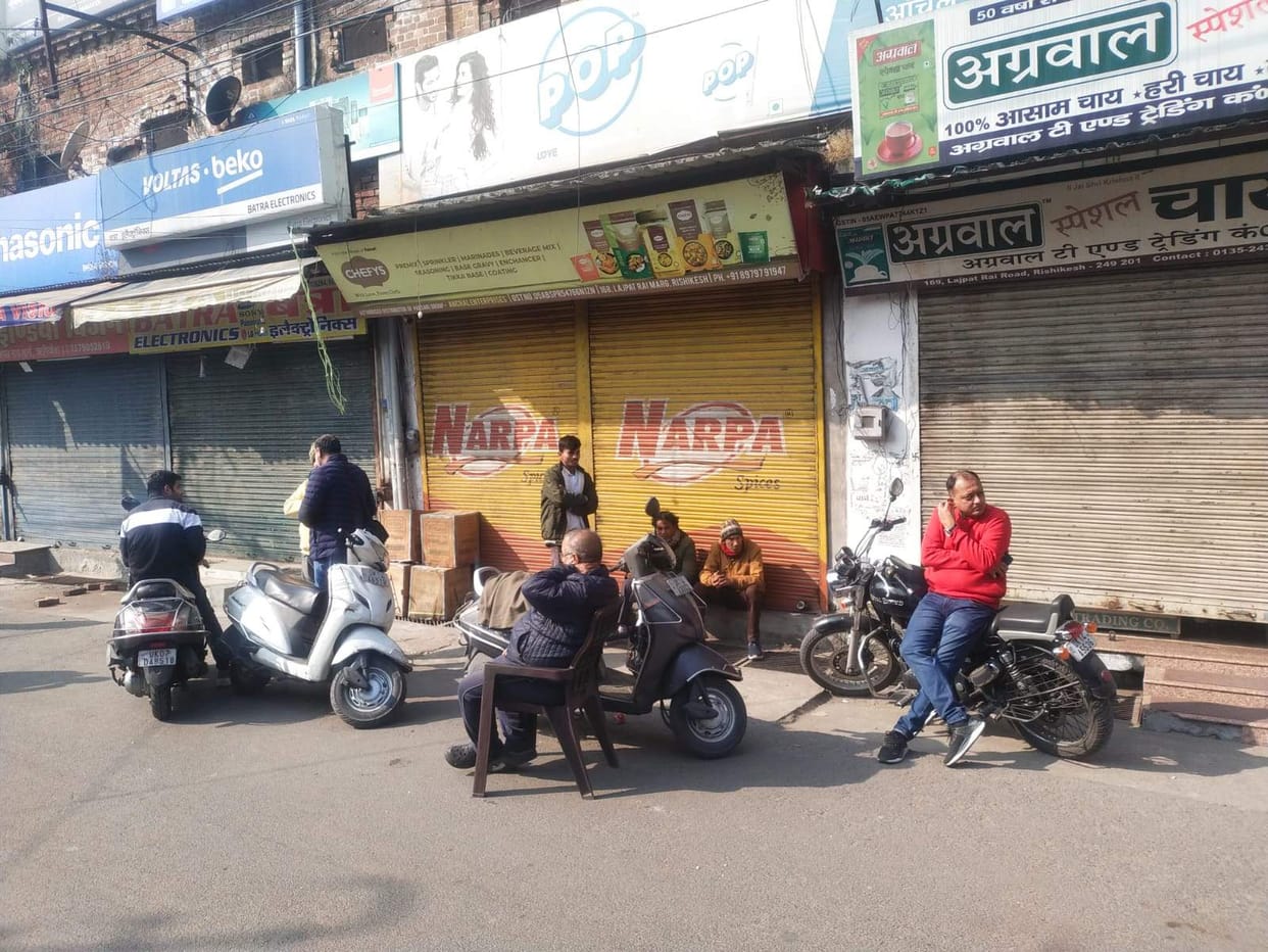 The bandh had a mixed impact in Rishikesh.