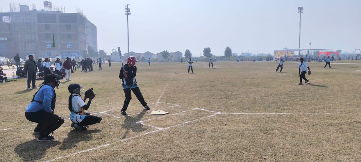The Haryana girls' team has secured a place in the semi-finals.