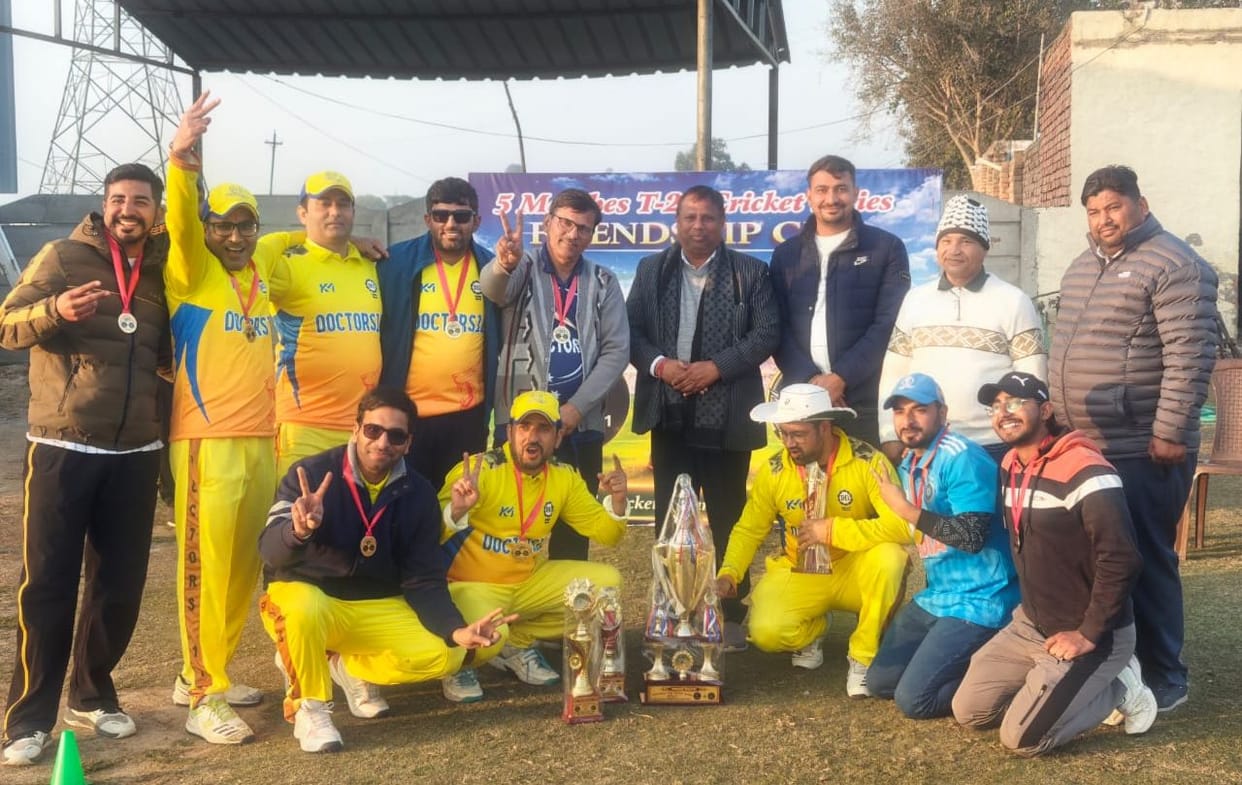 Doctors-11 defeated Night Riders to win the T20 series.