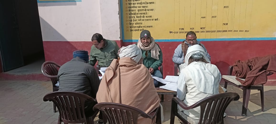 Voter list read out at polling places