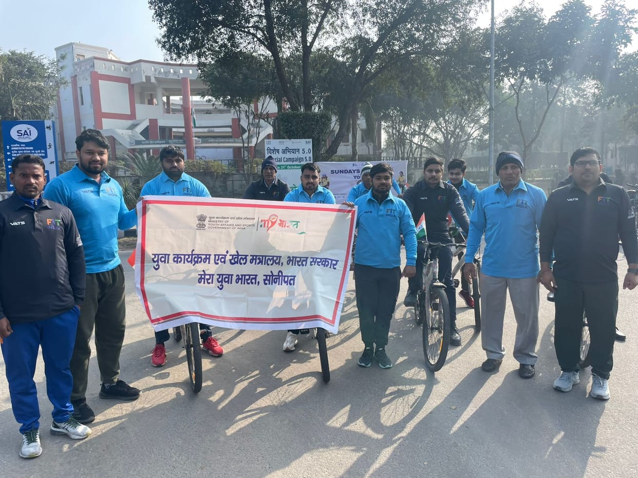 Cycling is a powerful way to keep the body fit: Dr. Shivam