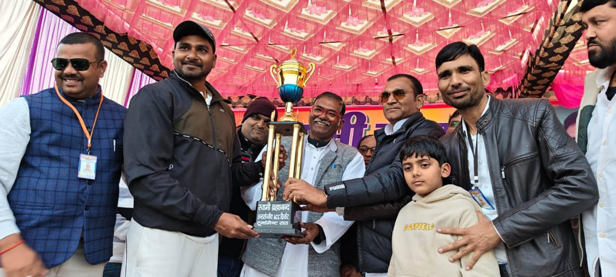 Rath became the winner of the tournament by defeating Punjab by 45 runs.