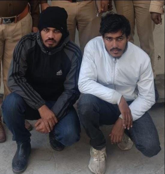 Two accused arrested for swindling Rs 2.23 lakh from a vegetable vendor.