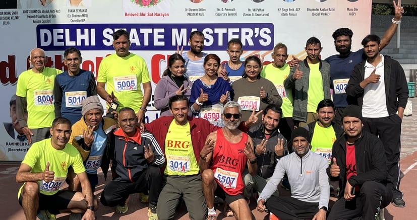 BRG runners excelled at the Delhi State Athletic Masters Championship.BRG runners excelled at the Delhi State Athletic Masters Championship.