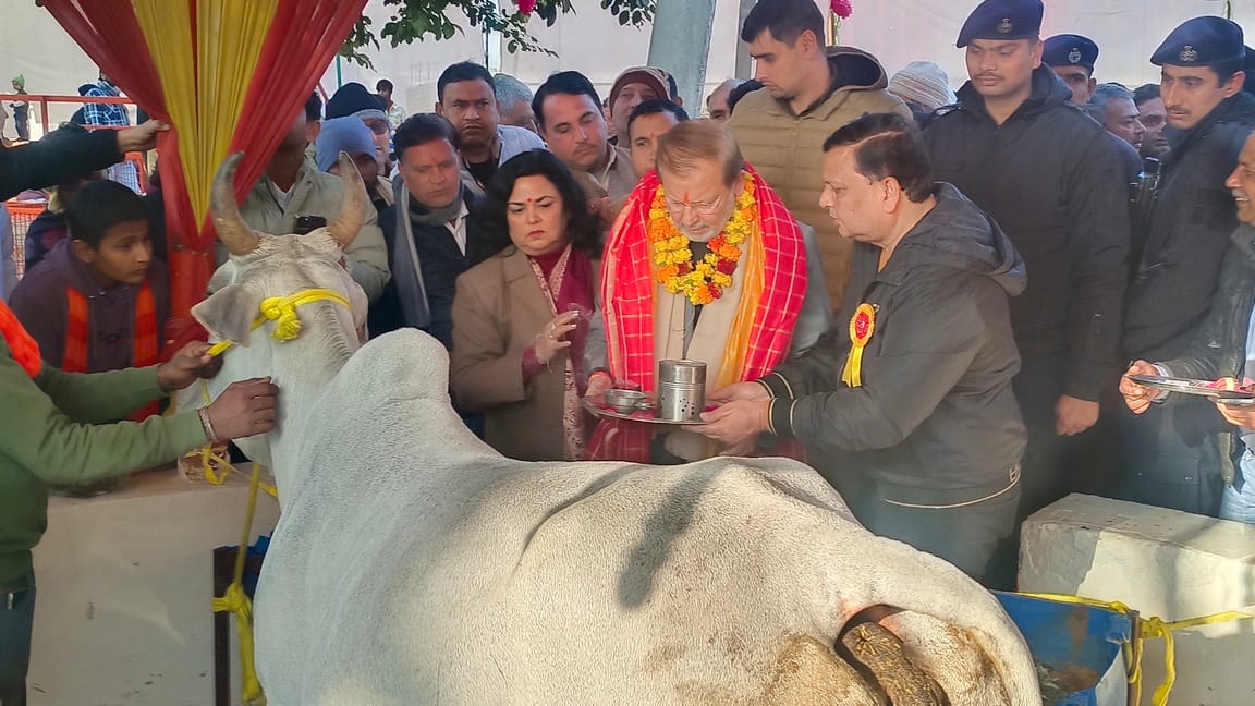 Announcement of Rs 15 lakh for development work at Nandlal Godham