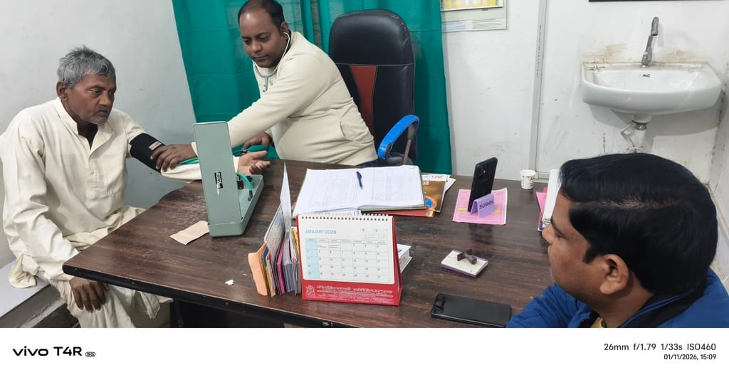 Jan Arogya Mela (Public Health Fair): Most patients who attended were suffering from colds, coughs, and viral infections.