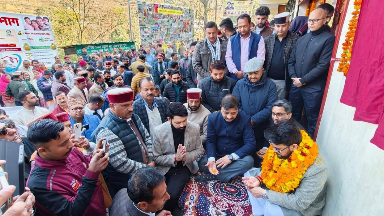 Sub-post office and playground gifted at Koron Kanthadi, Martyr's Memorial unveiled