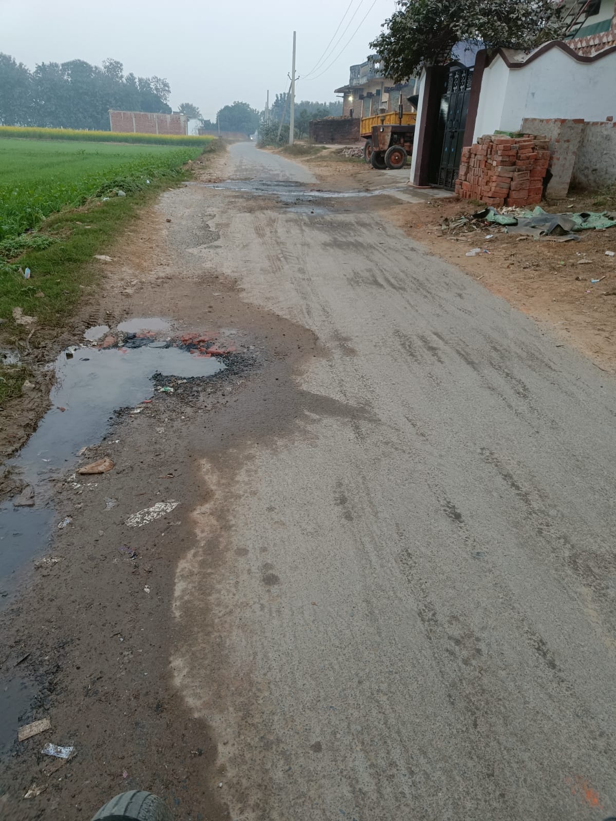 109 roads damaged by the rain will be repaired.