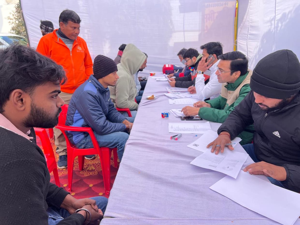 IIA organizes employment fair in Daurala