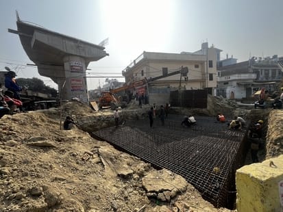 Kesarikheda railway crossing completely closed
