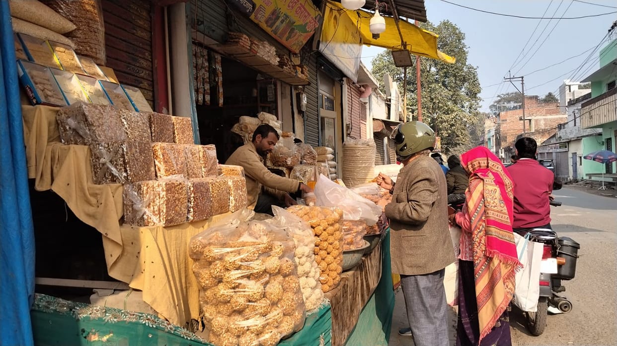 Prices of jaggery and sesame food items have risen by Rs 5 to Rs 20 per kg.