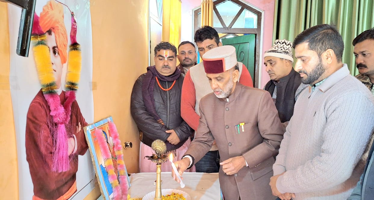 Youth urged to adopt Swami Vivekananda's thoughts in life