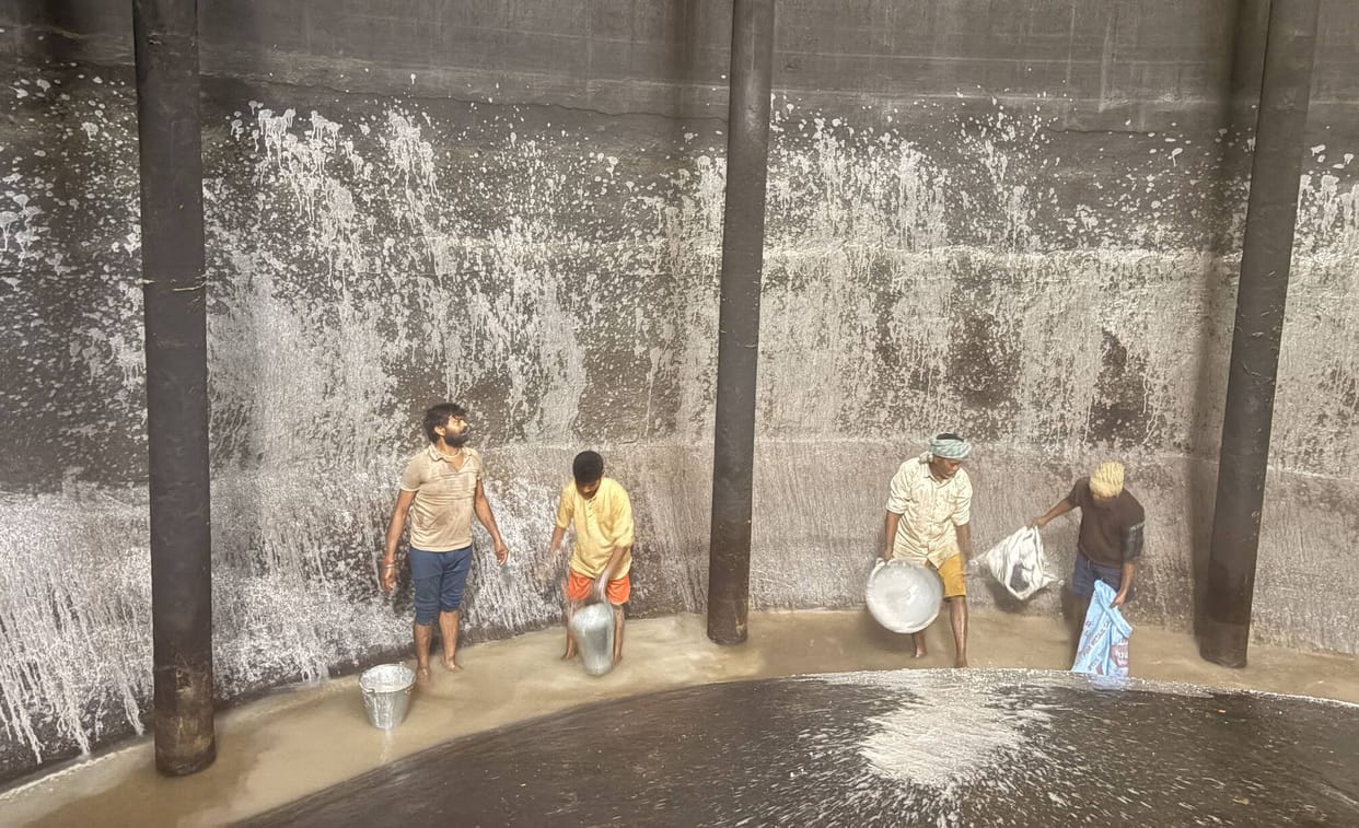 Siddharthnagar News: Tank cleaning campaign begins, clean water will be available, life will be safeSiddharthnagar News: Tank cleaning campaign begins, clean water will be available, life will be safe